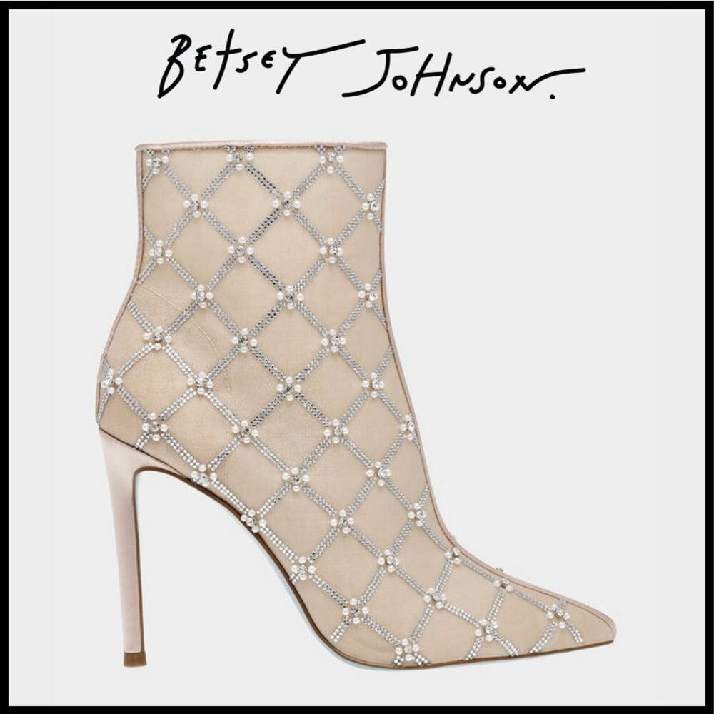 Betsey Johnson Larkk Stiletto Bootie Heels